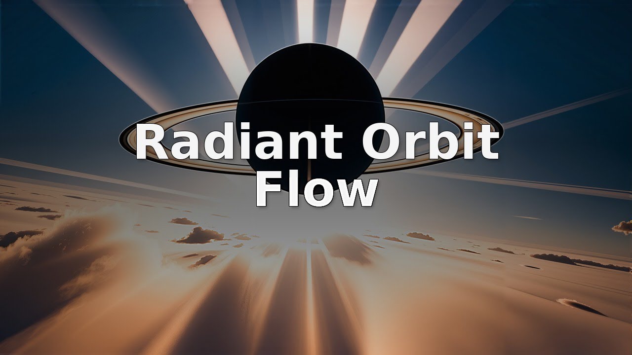Radiant Orbit Flow | Deep Space | Silver Horizon