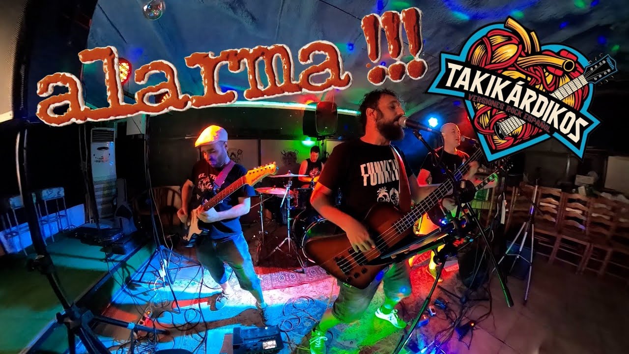 🚨 'ALARMA, ESTOY COLGADO DE TI' (Versión TAKIKARDIKOS) 🔥 | ¡Directo en El Roble (Villalba)!
