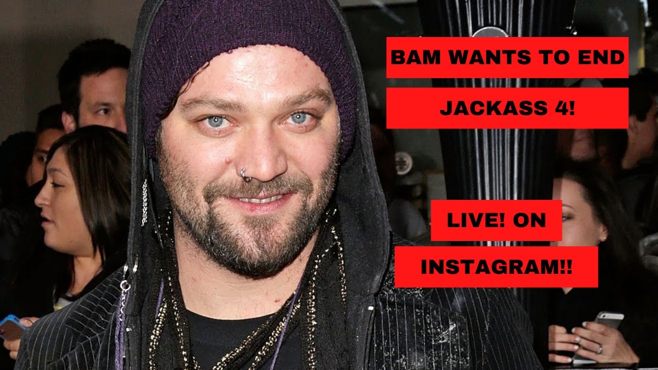 Jackass star (Bam Margera) is drunk, and wants to boycott Jackass 4!