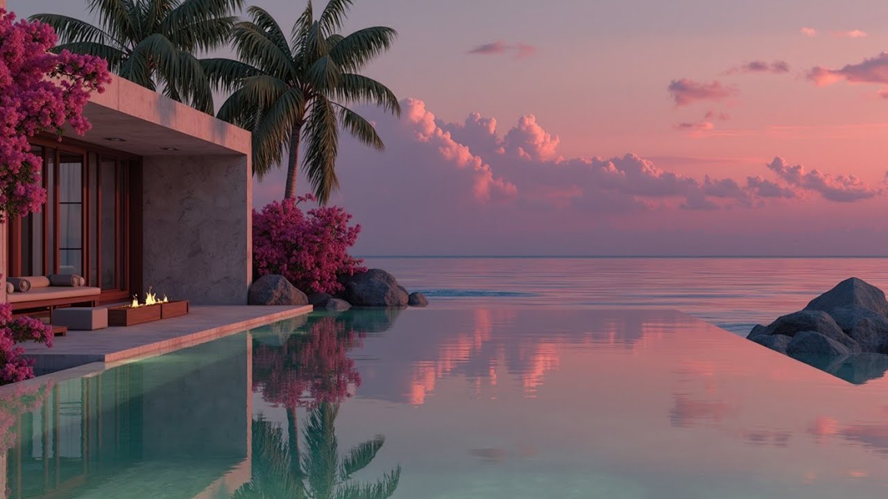 Расслабляющий Deep House Микс 🌴 Тропические Закатные Настроения ~ Плейлист Мечтательного Рая