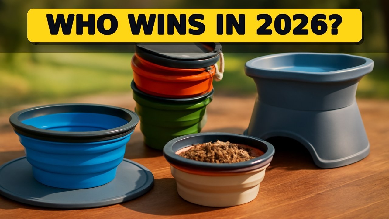 Top 5 Best Collapsible Travel Dog Bowls 2026 - Perfect for On-the-Go Pet Owners