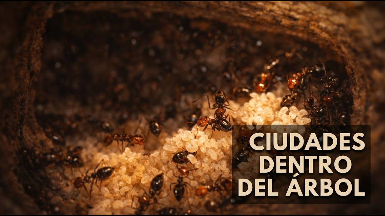Ciudades dentro del árbol | El imperio oculto de Crematogaster scutellaris