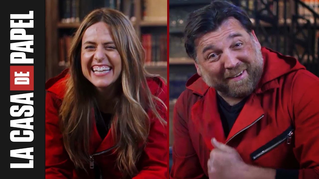 Objetos del set con Itziar Ituño y Hovik Keuchkerian | La Casa de Papel | Netflix