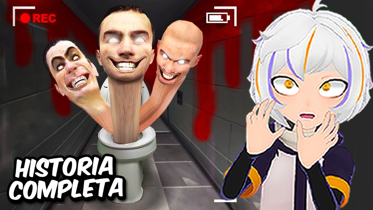 La HISTORIA EXPLICADA de SKIBIDI TOILET (Completa 1-45) | ChuyMine REACCIONA a JorgeIsaac115