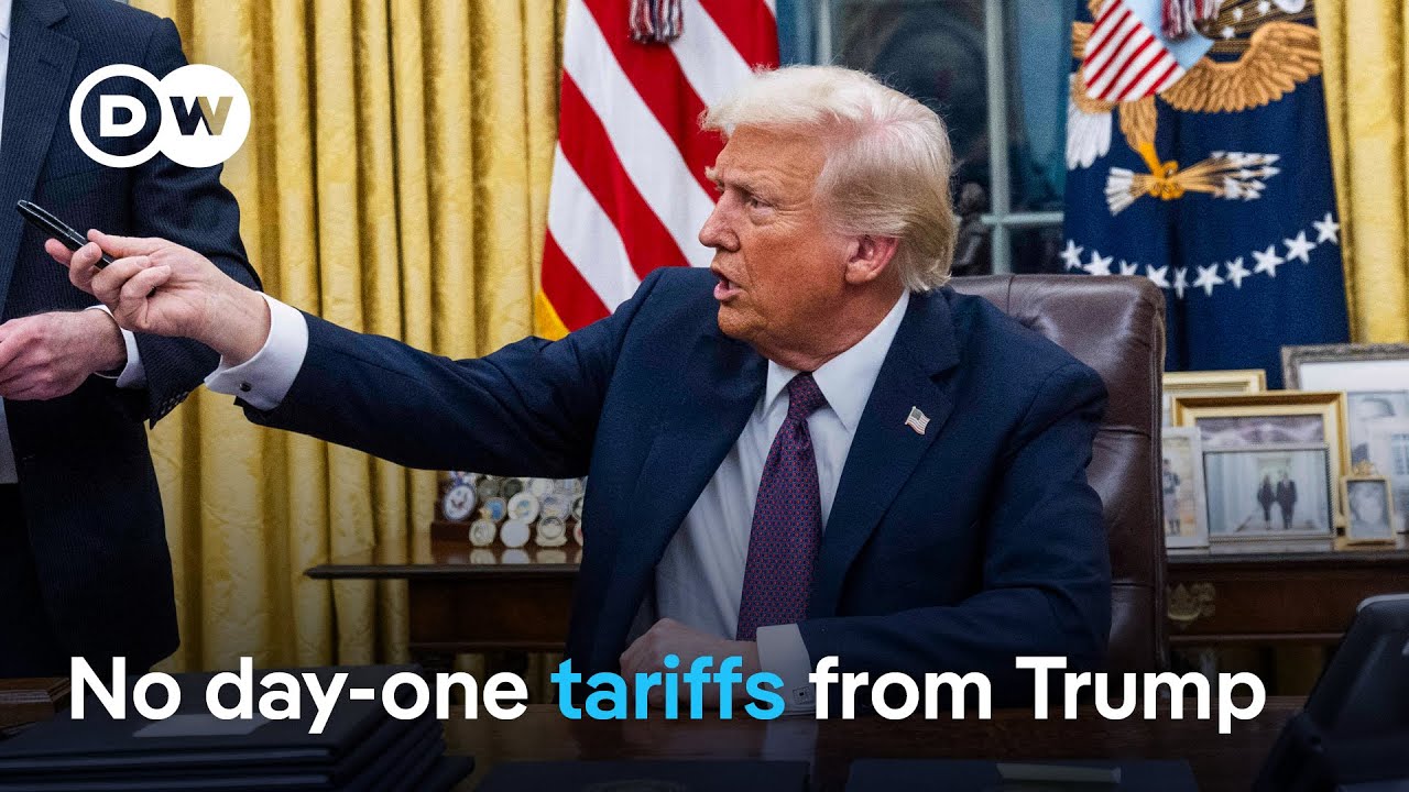 Will Trump follow through on his tariff threats now he's back in power? | DW News