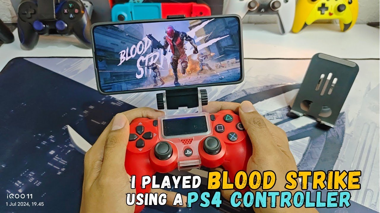 I Played BLOOD STRIKE Using A PS4 Controller