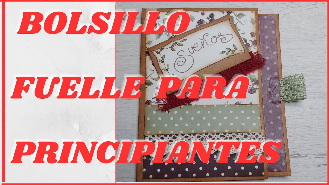 Parte del proyecto anual + sorteo, bolsillo fuelle para principiantes  🧰