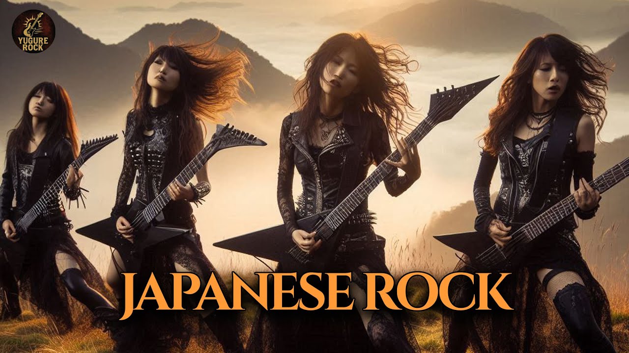 Crimson Stage: All-Girl J-Rock Unleashed - Intense Guitar & Powerful Vocals!