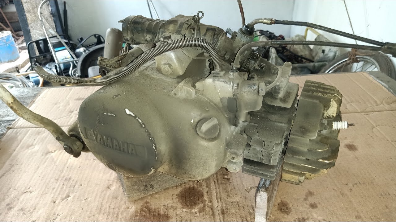 Yamaha Chappy 80cc Engine restoration | Chappy Two-stroke Engine restoration