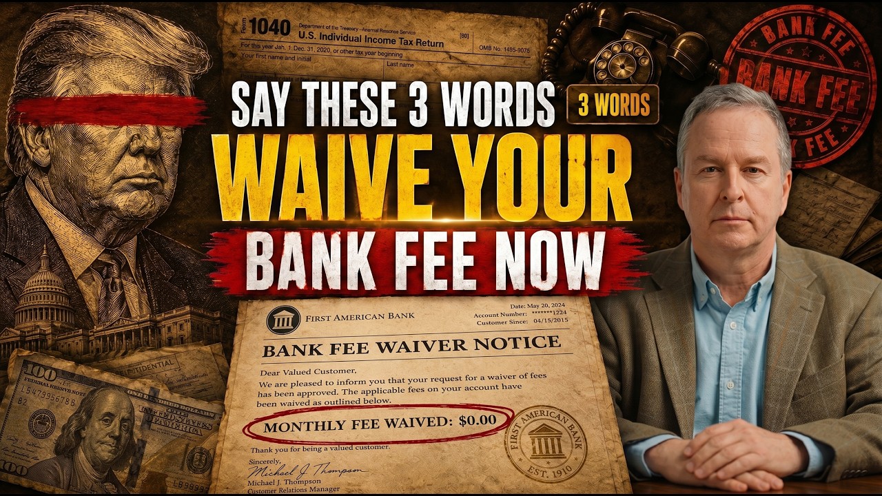 Seniors: Say These 3 Words to Waive Your Bank Fee Instantly &mdash; Most Don&rsquo;t Know This