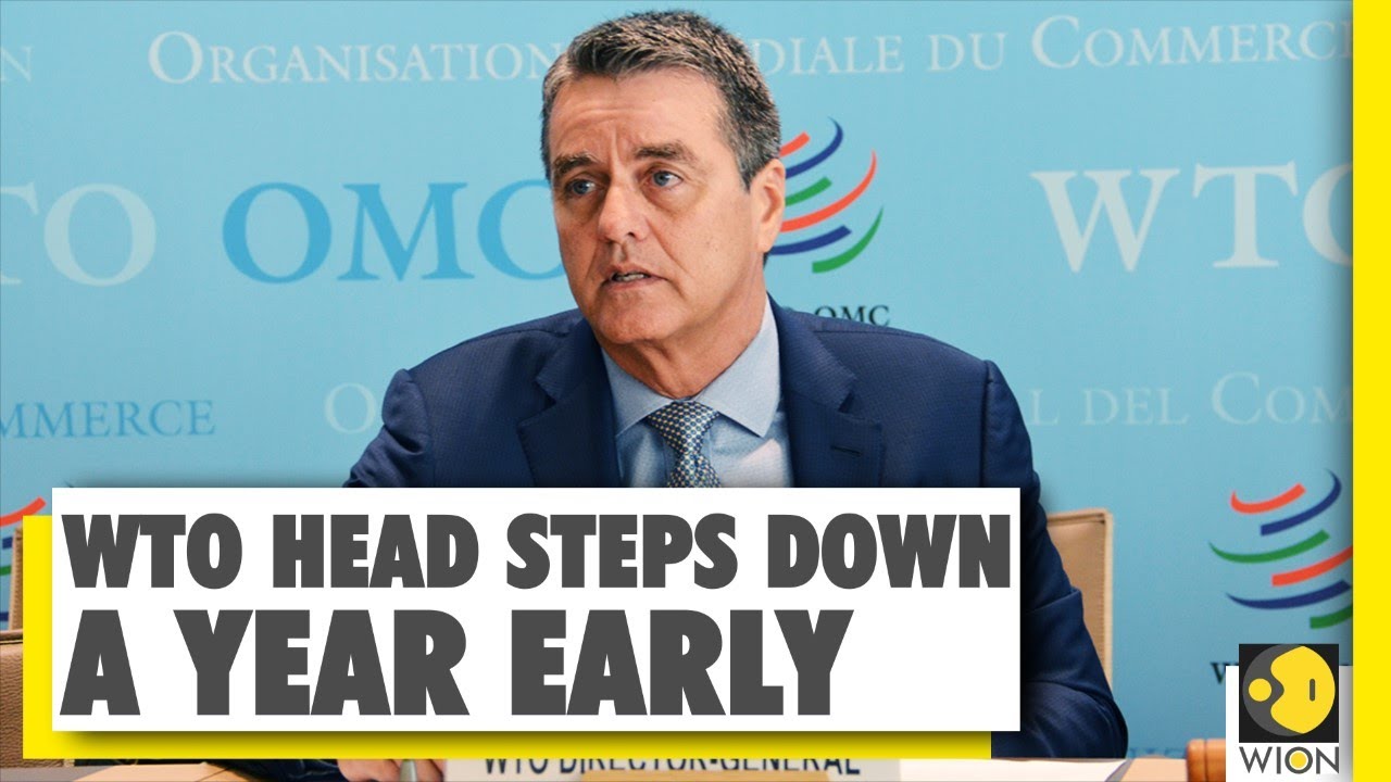 Director general of World Trade Organization resigns from the post one-year early