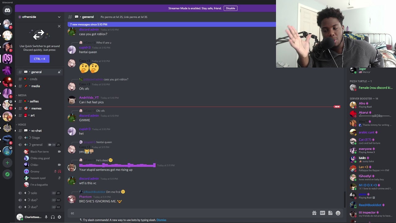 Discord Predator Hunting Live