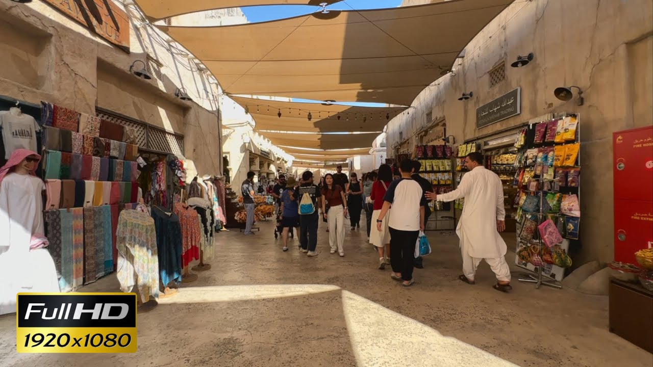 Dubai Old City | HD Ambient Walk
