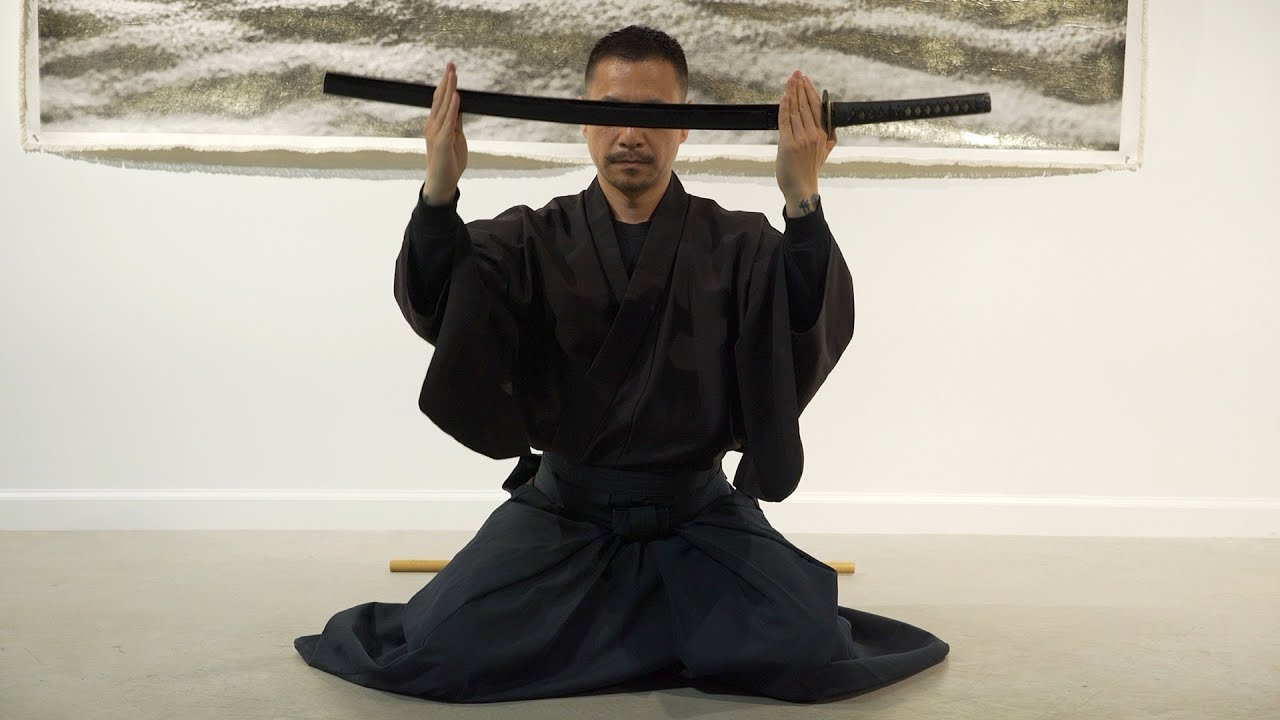 Katana Sword Performance, Samuri Zen Takai  