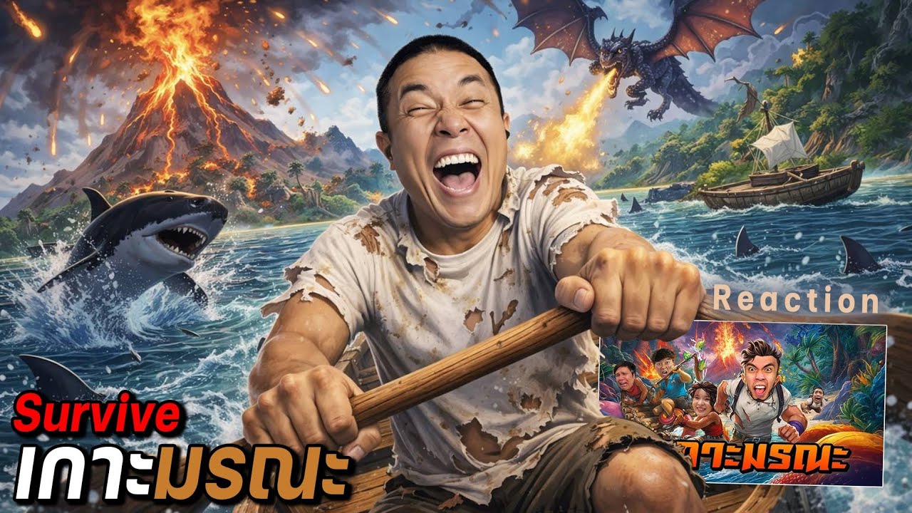 เกาะมรณะ!! บอร์ดเกม Survive x หมูสับ (กาย หงิด) | Aongaeng [Reaction]