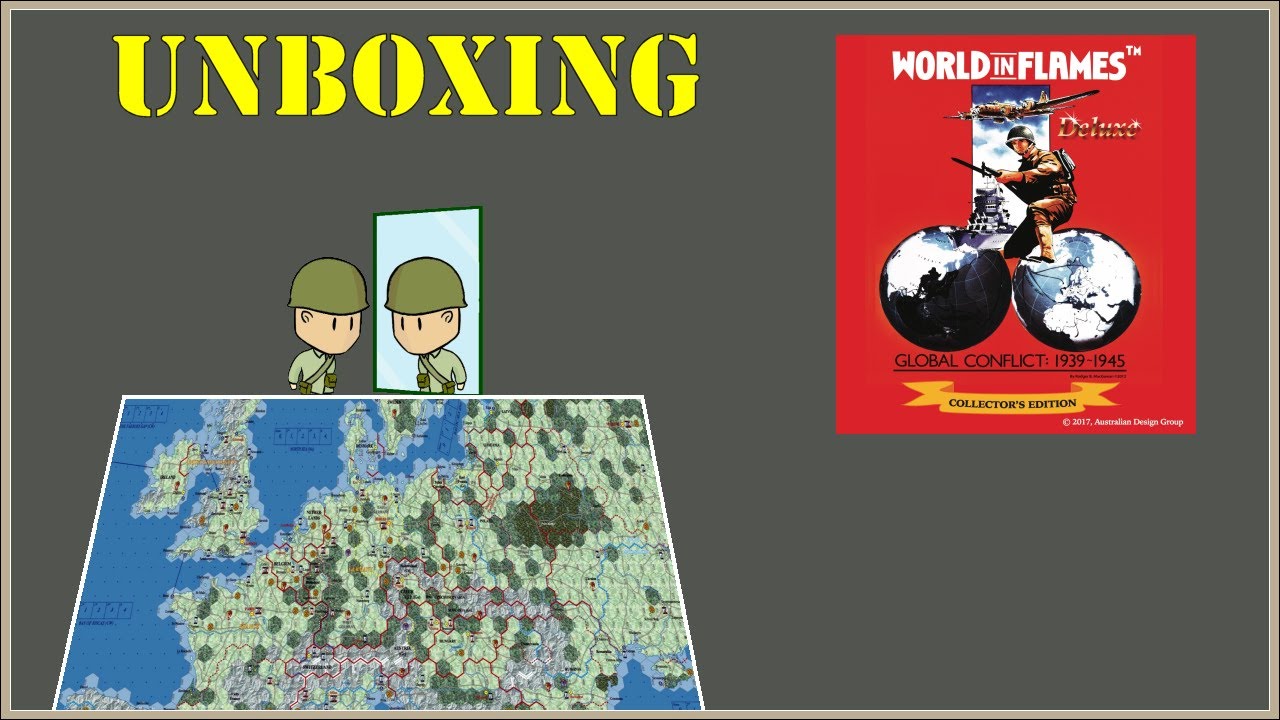 Unboxing: World in Flames Collector's Edition Deluxe