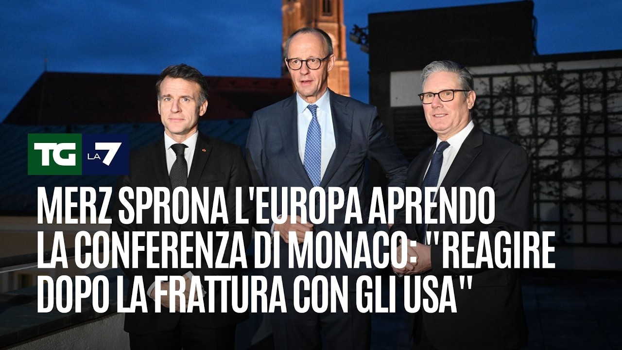 Merz sprona l'Europa aprendo la Conferenza di Monaco: 