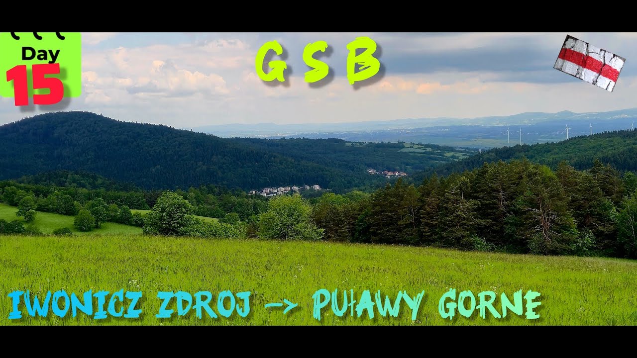 GSB: Etap 15 - Iwonicz Zdrój → Puławy Górne