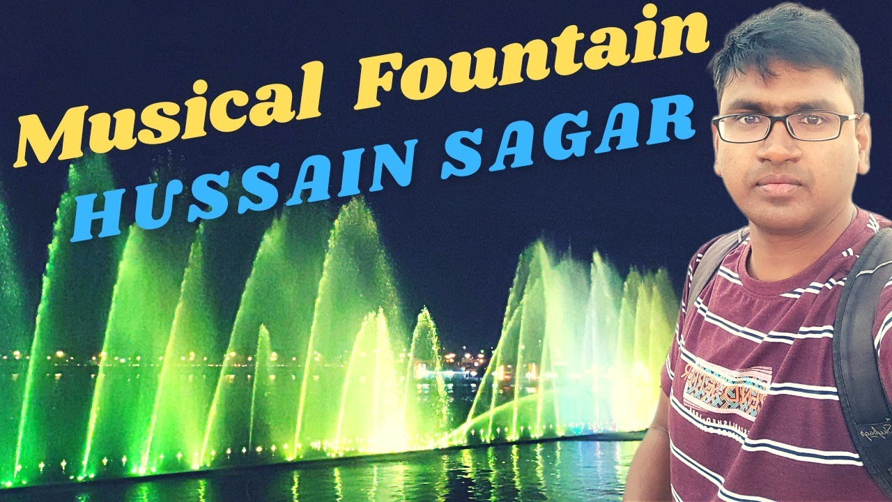 Musical Fountain in Hussain Sagar | Full video | 4K | Hyderabad
