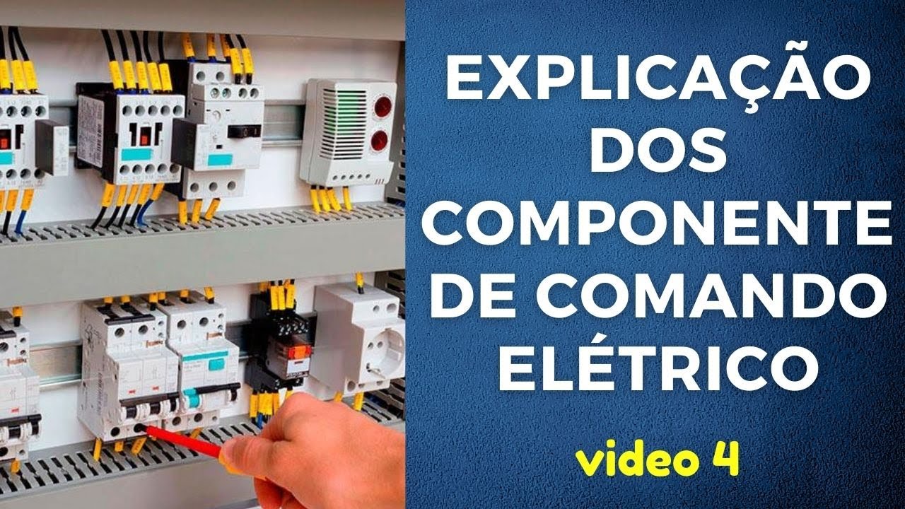 Explicação dos Componentes do Quadro de Comando Elétrico