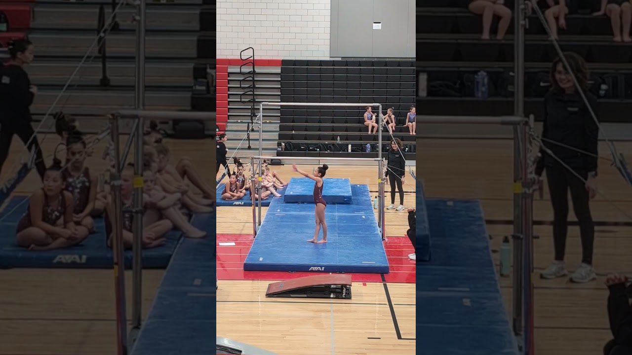Aria Xcel Bronze USAGWA Judges Critique Bar Routine 9.65 Score!! #gymnastics