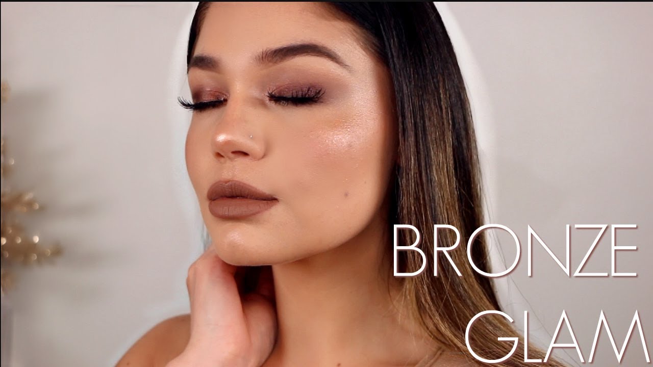 BRONZE MAKEUP TUTORIAL | Get Ready With Me | Blissfulbrii