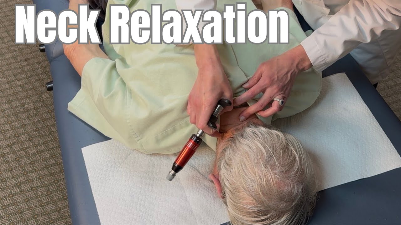 Calming Neck & Shoulder Adjustment | Activator Chiropractic ASMR