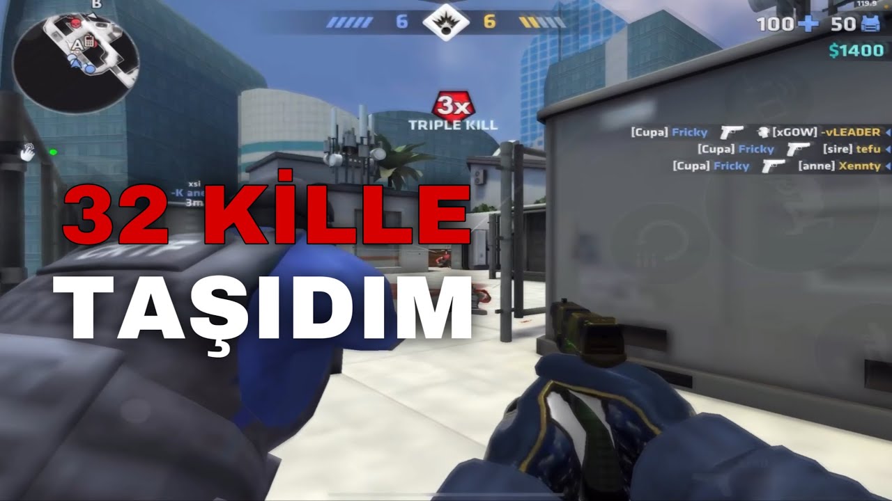 32 KİLLE TAKIMI TAŞIDIM! | Critical Ops Türkçe Sesli Ranked