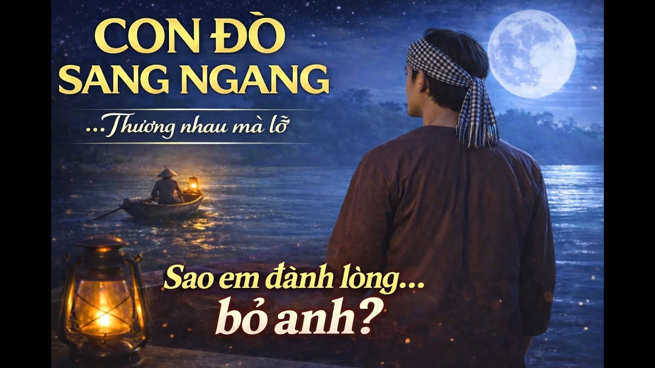Con Đ&ograve; Sang Ngang &ndash; D&acirc;n Ca Trữ T&igrave;nh Miền T&acirc;y | Thương Nhau M&agrave; Lỡ #nhạcmiềnt&acirc;y #nhacmientay