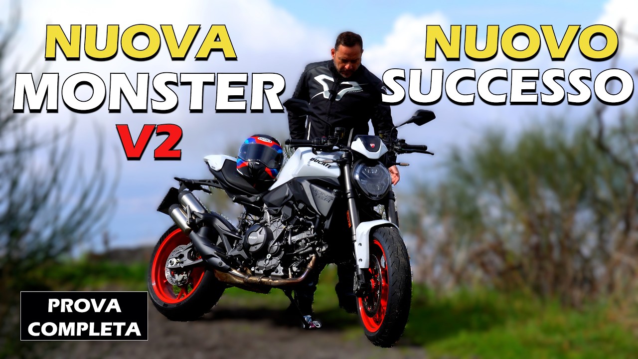 PROVA DUCATI MONSTER V2, ANCORA UNA VOLTA RIUSCITA!