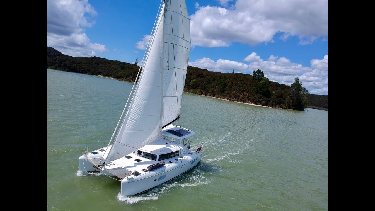 Lagoon 420 Catamaran (Owners Version) For Sale. 'Gabian' Video Tour.