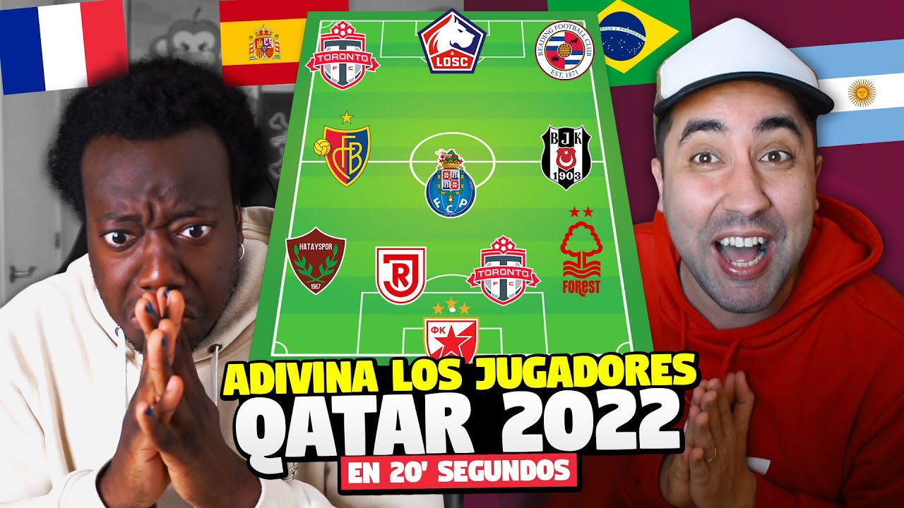 ADIVINA LA SELECCION o EL JUGADOR de QATAR 2022 | con KOKO DC