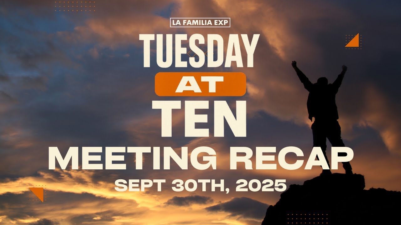 Tuesday At Ten Meeting Recap Sept 30th, 2025