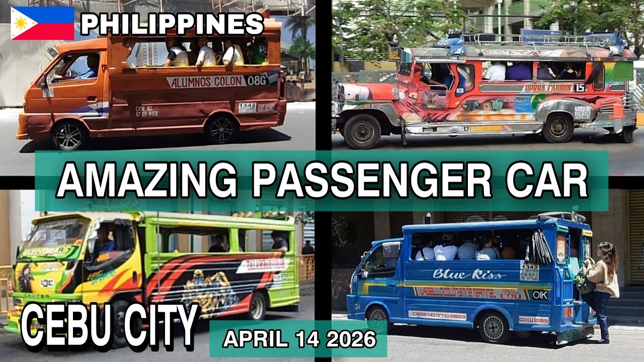Jeepney king of the road in the 🇵🇭 Philippines Cebu City #philippines #jeepney 
