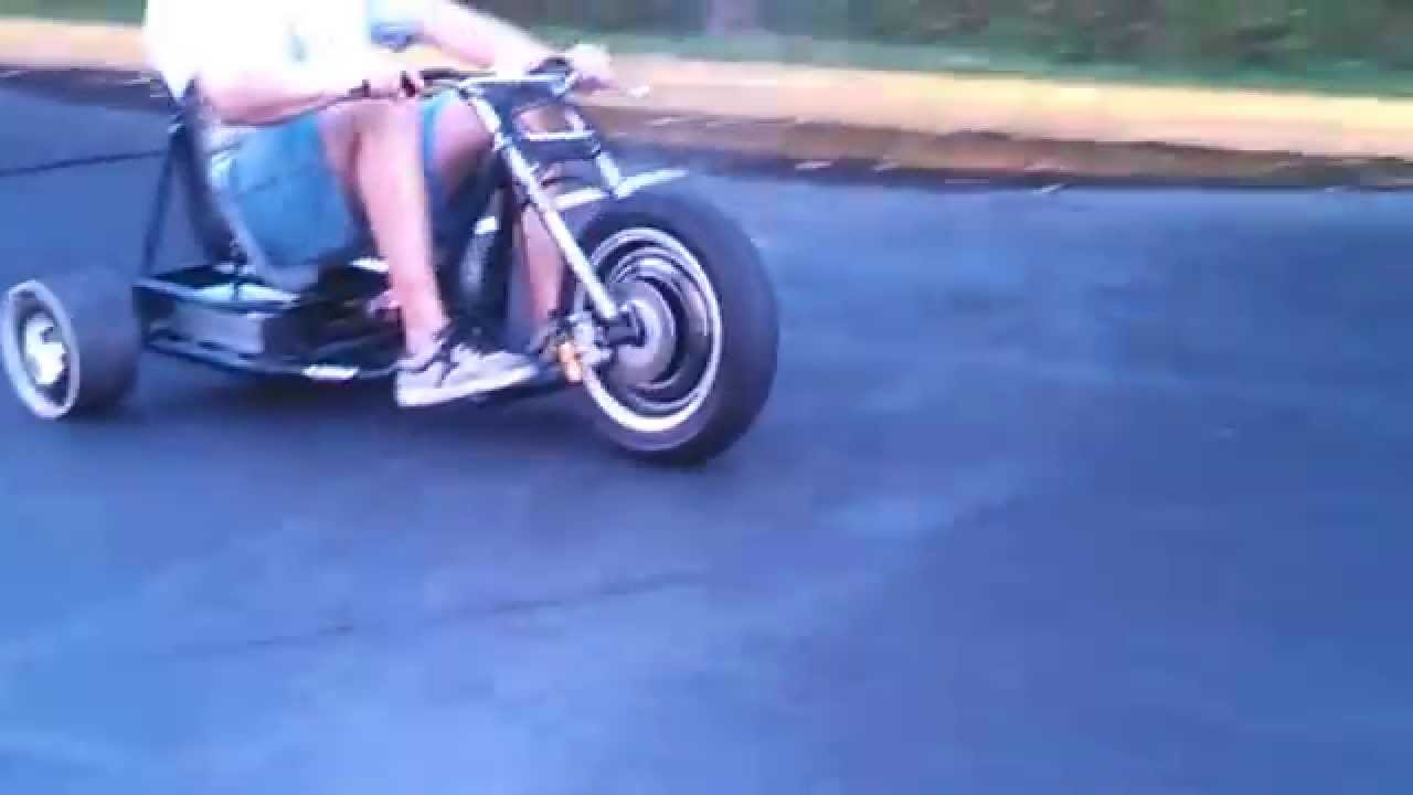 WAZP Electric Trike Tire Smoking