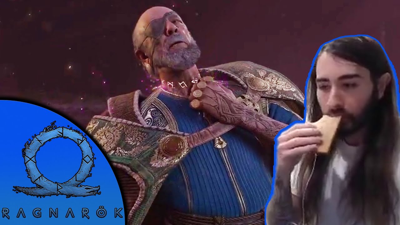 Charlie Overthrows Odin while Eating a Sandwich | God of War Ragnarök