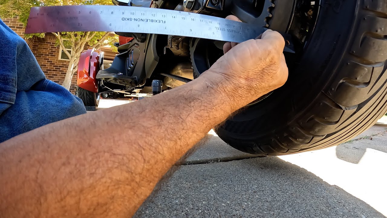 2024 Can Am RT Limited, Drive Belt Tension and Alignment Adjustment,  25 October 2025