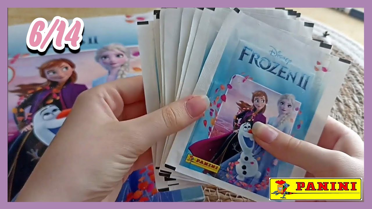 {ASMR} Frozen II Story - Sticker Album Panini [6/14]
