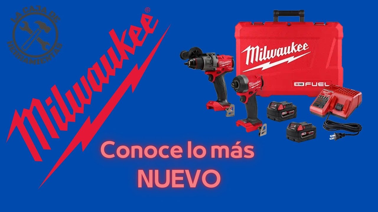 Conoce lo NUEVO de Milwaukee M1, Rotomartillo y atornillador de impacto.