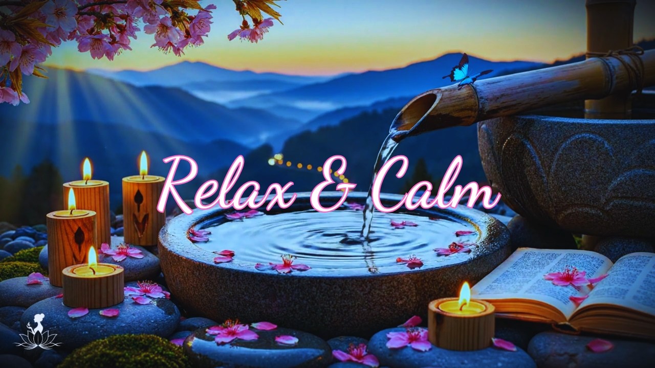 Gentle Relaxation | Flowing Water & Relaxing Zen Music  For Stress Relief, Insomnia Relief 🌿💦