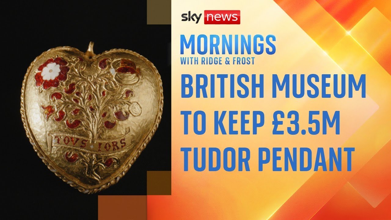 Henry VIII Tudor Heart pendant saved for nation - but will Sophy or Wilf get to wear it on the show?