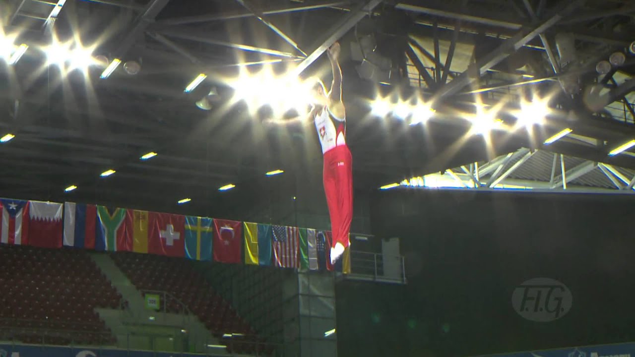 Nicolas SCHORI (SUI) -- 2013 Trampoline Worlds, Qualifications