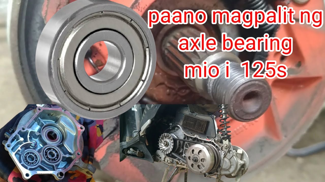 How to replace axle bearing mio i 125s kausik TV