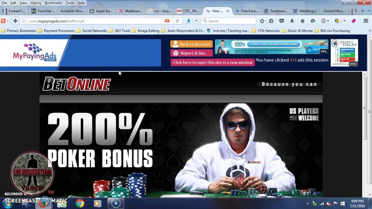 My Paying Ads | How I Won The Daily Surfing Contest! (My Paying Ads Strategy)