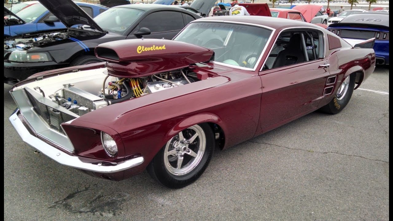 OH MY !  MONSTER 8 SECOND ProSreet 1967 Mustang Fastback!  50th Anniversary Mustang Celebration