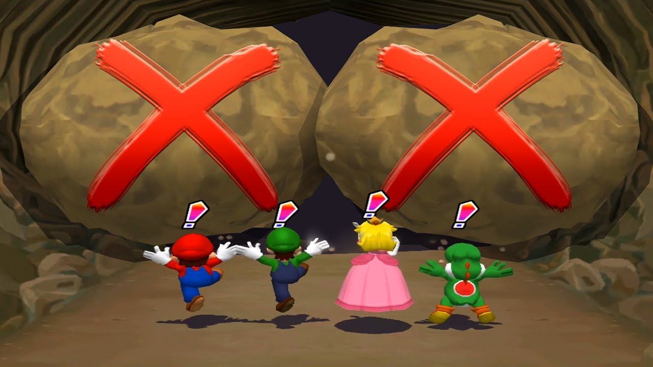 Mario Party 6 MiniGames - Mario Vs Luigi Vs Daisy Vs Peach (Master Cpu)