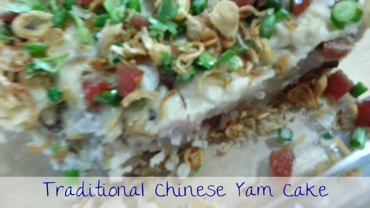 Yam Cake - The Traditional One