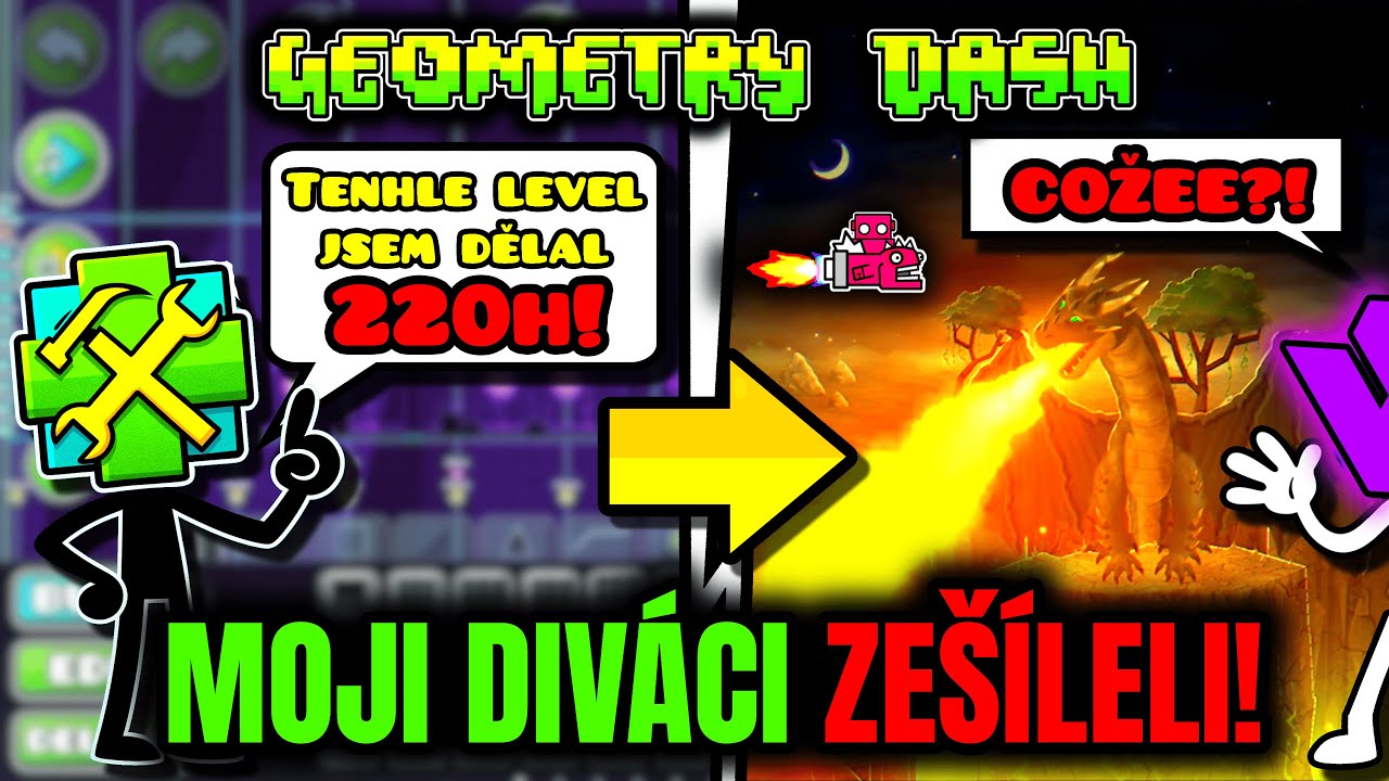 Vaše levely se VYMKLY KONTROLE... | Geometry Dash