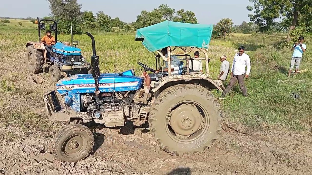 Tractor#khet mein#fas Gaya#nikalne ke liye#aaya Kohinoor#