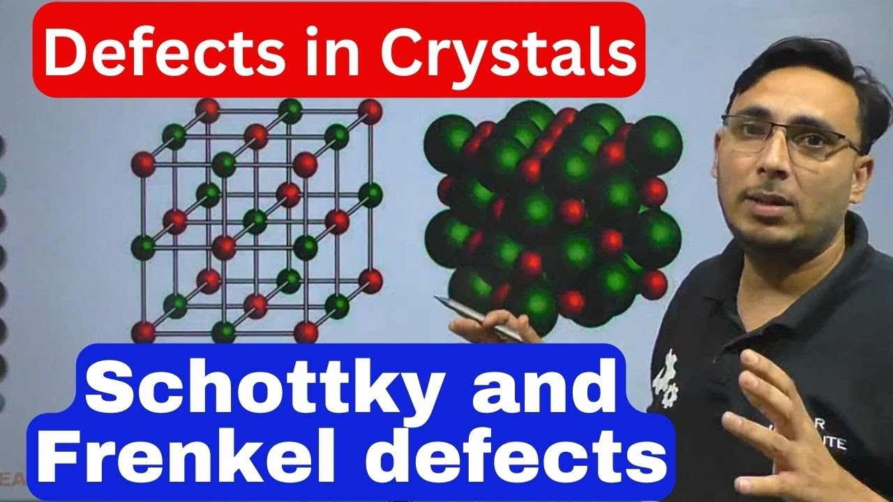 Schottky and Frenkel defects in Hindi